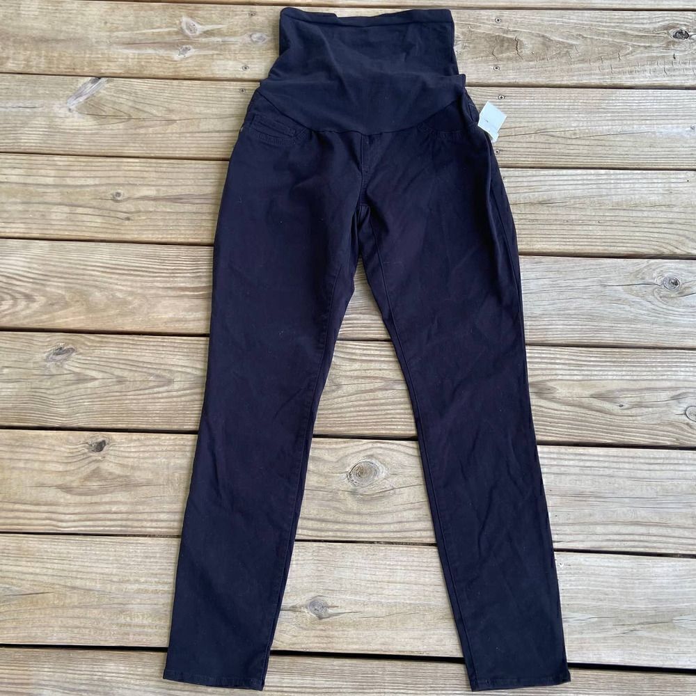 NEW A Pea in the Pod Black Skinny Maternity Pants